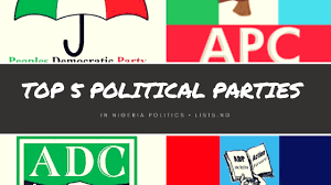 Top 5 Political Parties In Nigeria Politics • Lists.ng